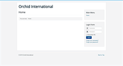 Desktop Screenshot of orchidbd.com