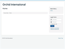 Tablet Screenshot of orchidbd.com